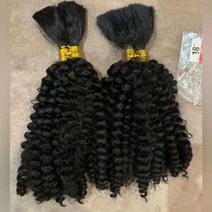 Curly hair for braiding NWT